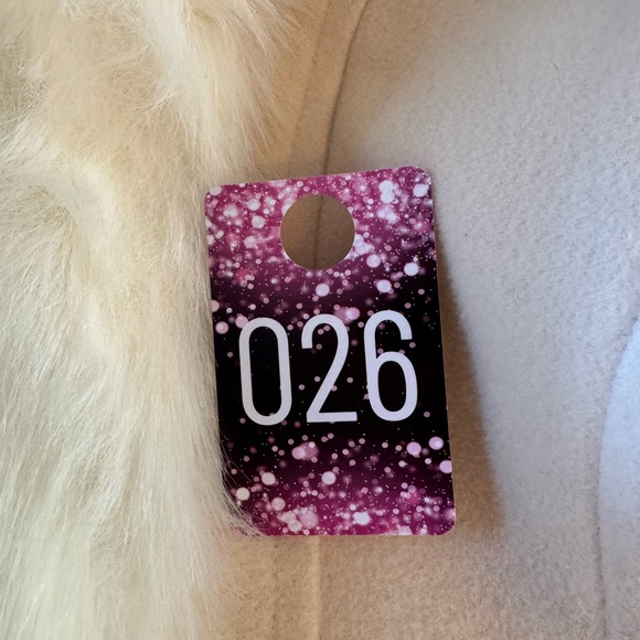 Vintage Donatella Penny Lane Coat Size Small Faux Coquette Fairy Soft Girl Ivory - Picture 8 of 8